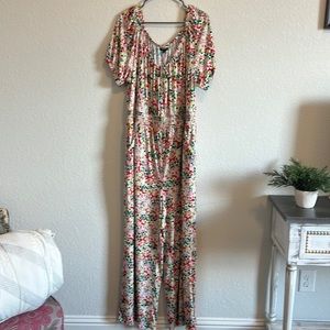 Colorful, comfy one-piece.